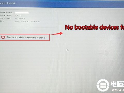 no boot device found戴尔